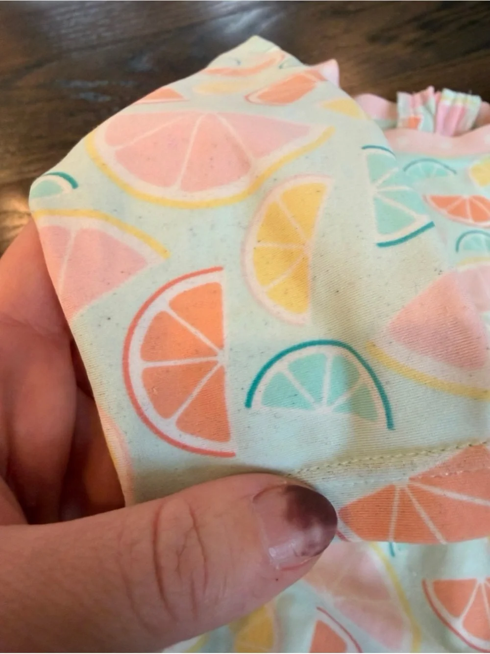 12-18 Month Ruffle Butts Citrus Swimsuit